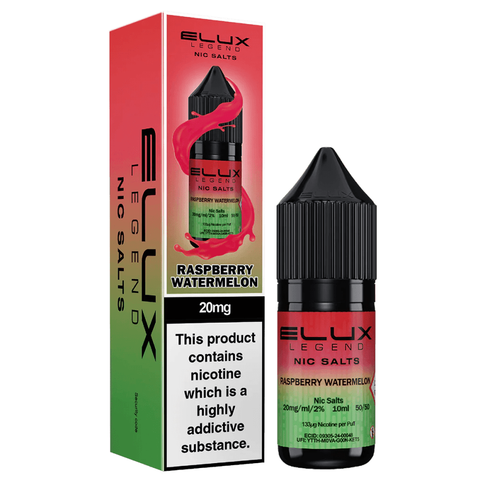  Raspberry Watermelon / 10mg Elux Legend 10ml Nic Salts