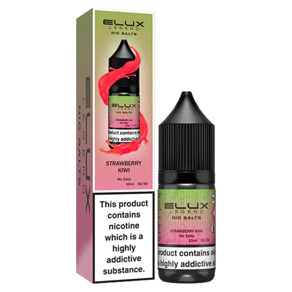  Strawberry Kiwi / 10mg Elux Legend 10ml Nic Salts