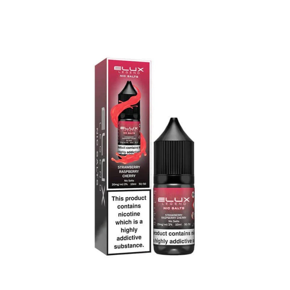  Strawberry Raspberry Cherry / 5mg Elux Legend 10ml Nic Salts