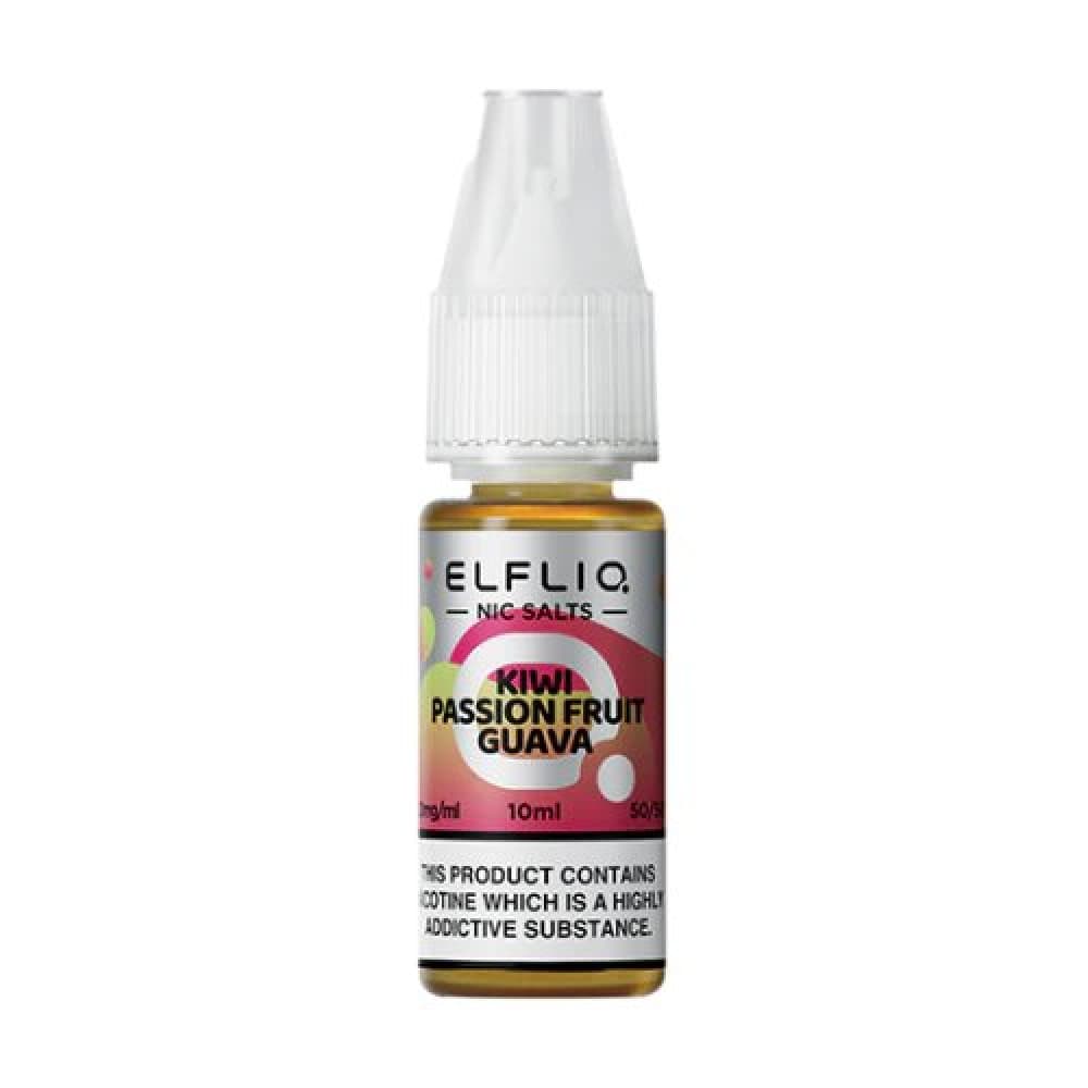  10mg / Kiwi Passion Fruit Guava Elfliq - Salts 10ml E-liquid