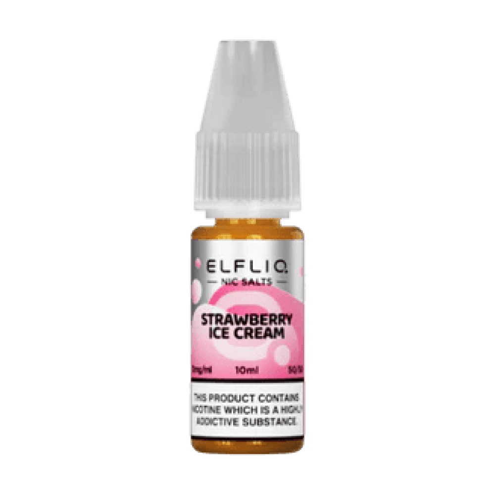  10mg / Strawberry Ice Cream Elfliq - Salts 10ml E-liquid