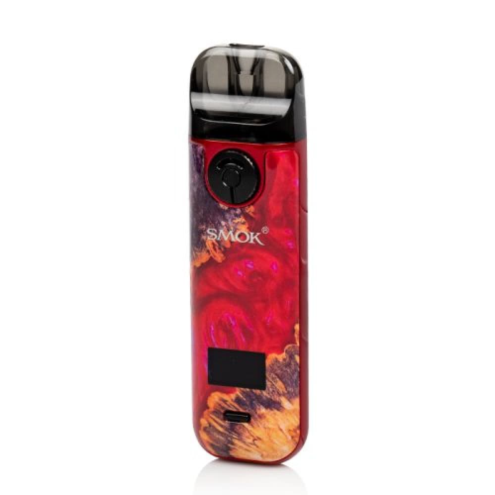  Red Stabilizing Wood SMOK NOVO 4 25W POD KIT