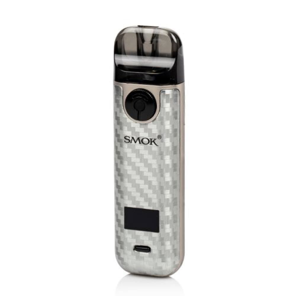  Silver Carbon Fiber SMOK NOVO 4 25W POD KIT