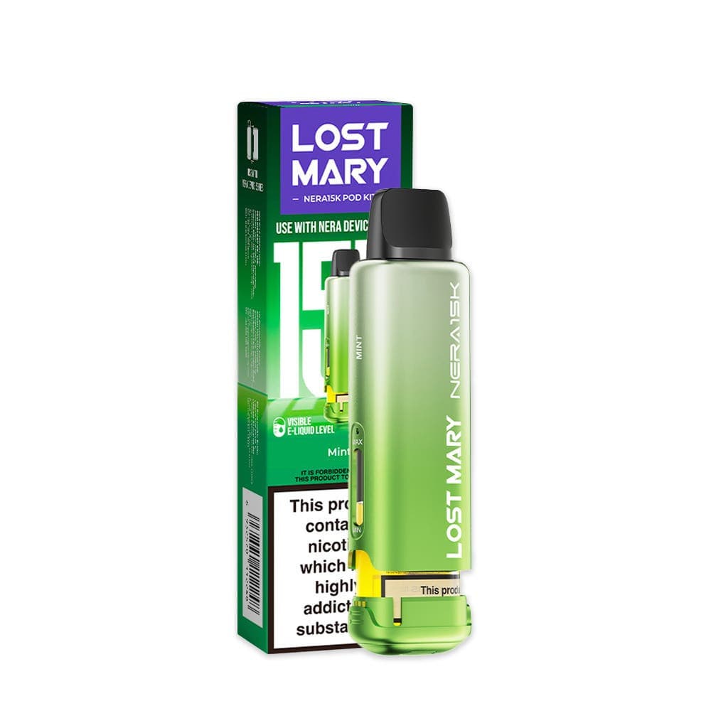  Mint Lost Mary Nera 15K 20mg Prefilled Pods