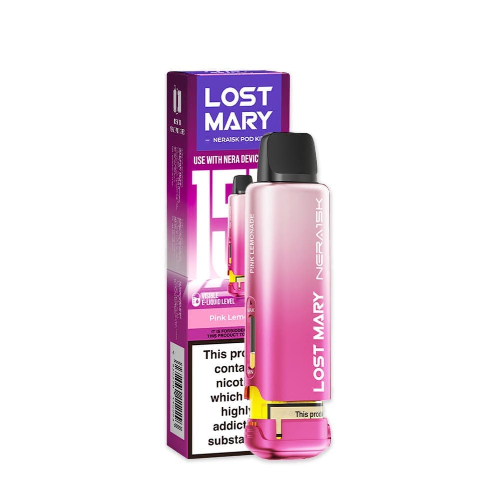  Pink Lemonade Lost Mary Nera 15K 20mg Prefilled Pods