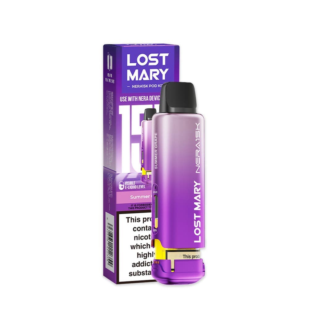  Summer Grape Lost Mary Nera 15K 20mg Prefilled Pods
