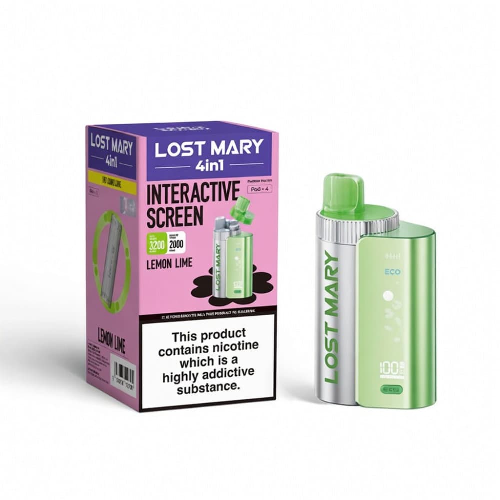  Lemon Lime Lost Mary 4 in 1 Pod Kit