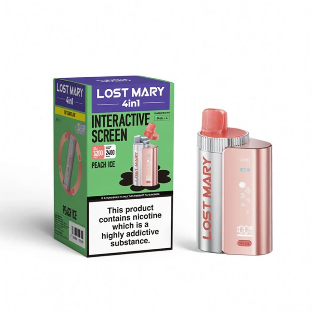  Peach Ice Lost Mary 4 in 1 Pod Kit