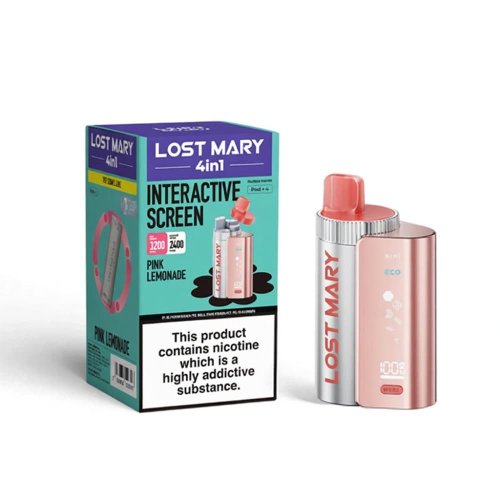 Pink Lemonade Lost Mary 4 in 1 Pod Kit