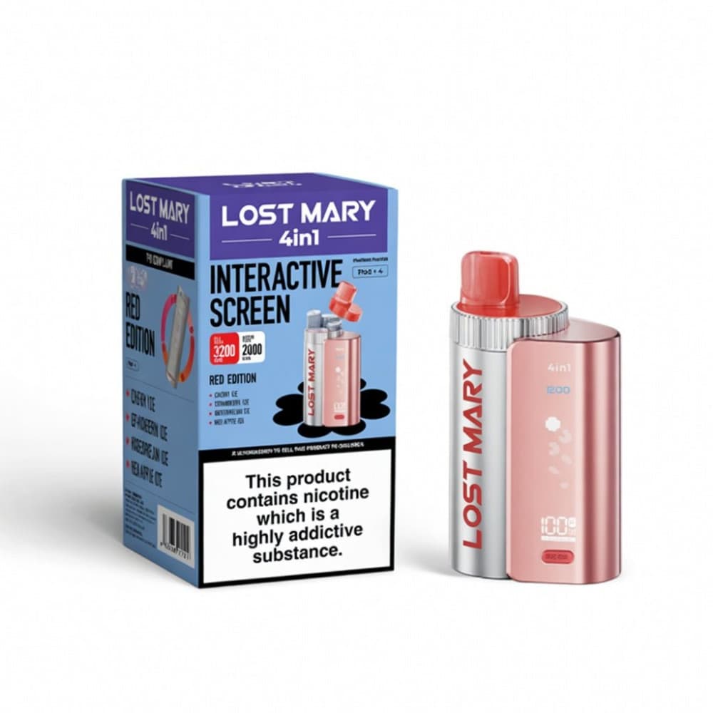  Red Edition Lost Mary 4 in 1 Pod Kit