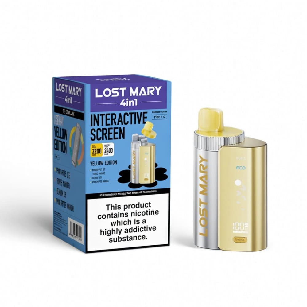  Yellow Edition Lost Mary 4 in 1 Pod Kit