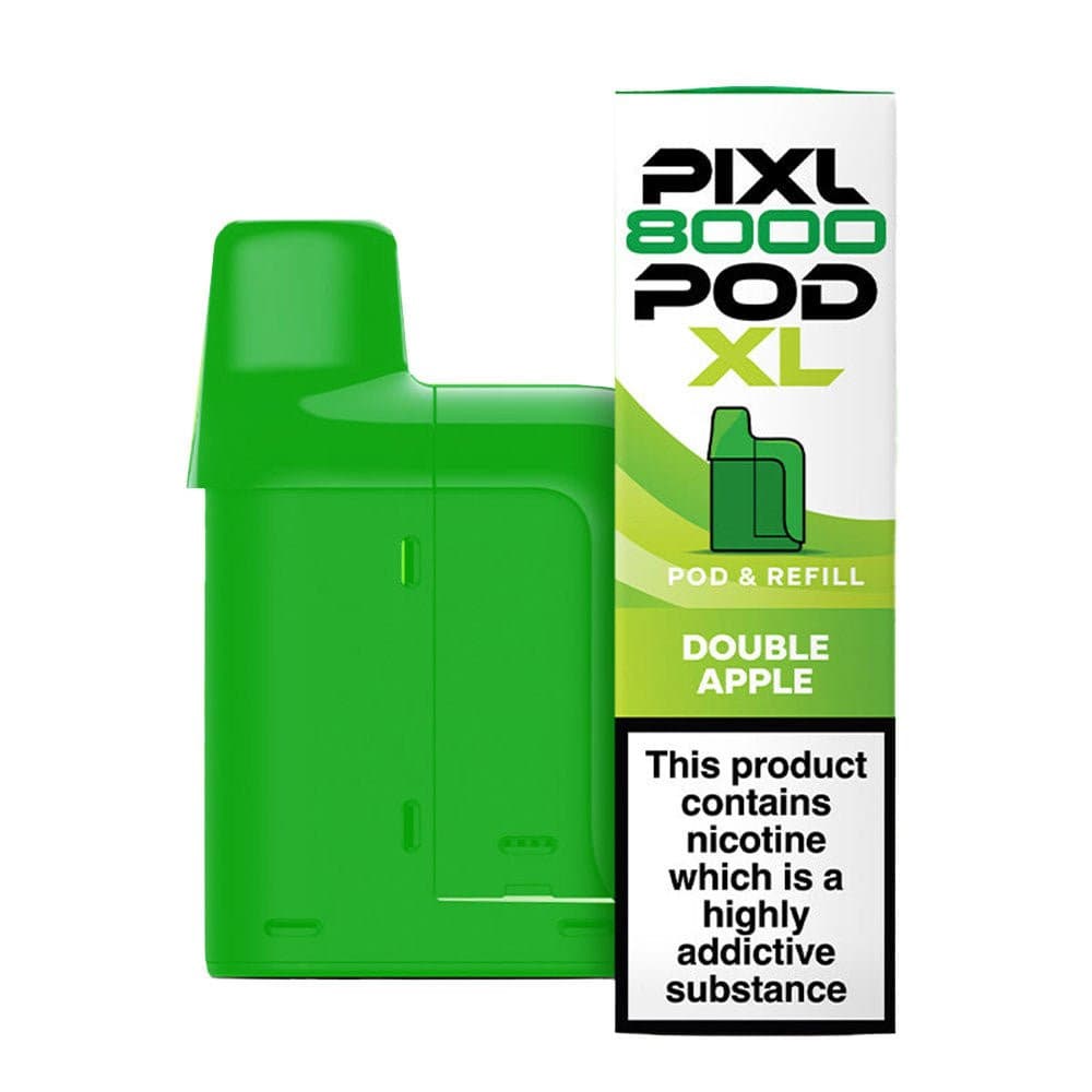  Double Apple Pixl 8000 Prefilled Pod & Refill Pack