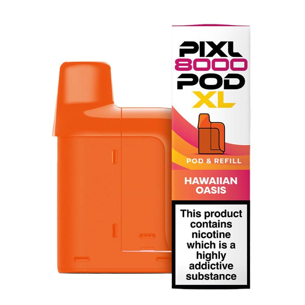  Hawaiian Oasis Pixl 8000 Prefilled Pod & Refill Pack