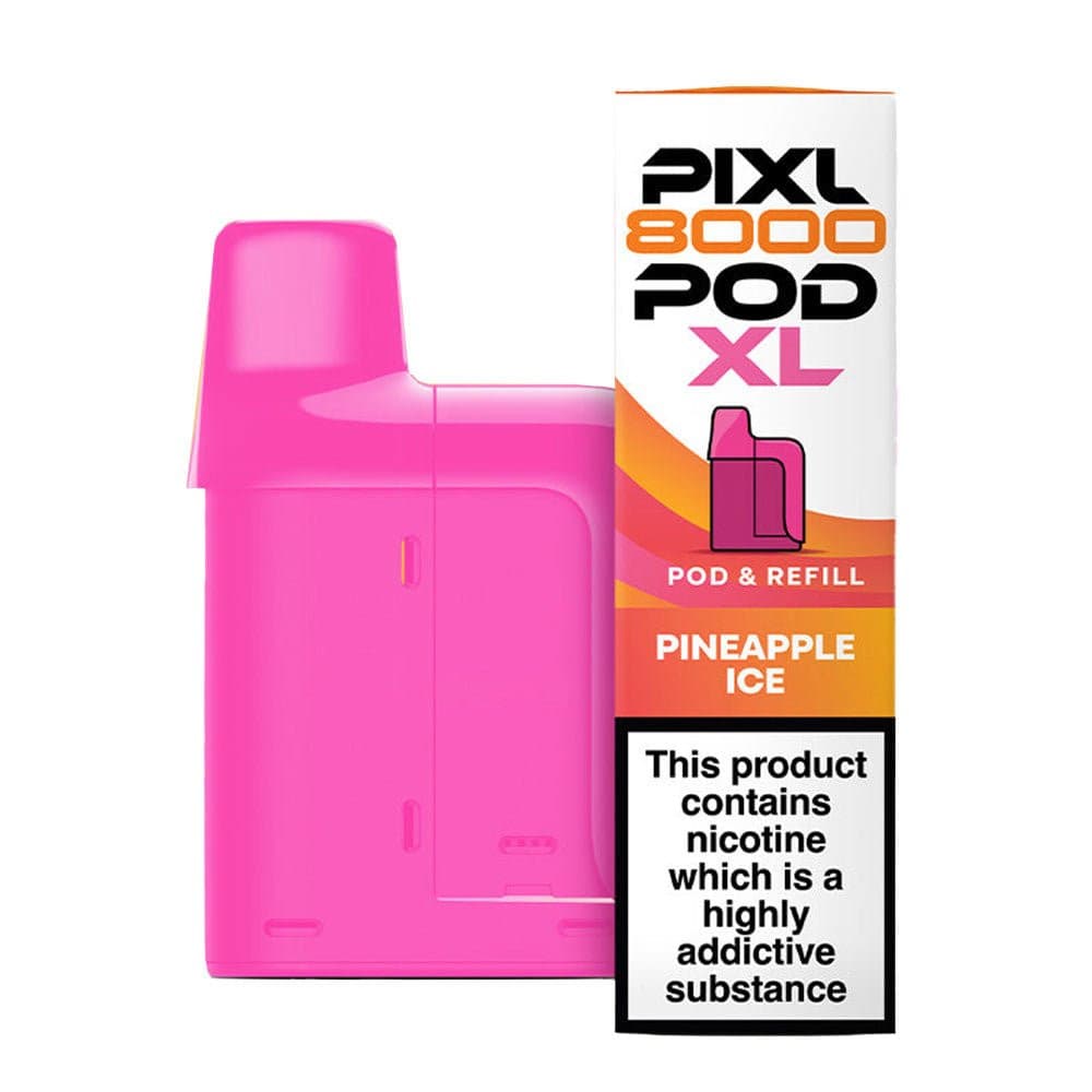  Pineapple Ice Pixl 8000 Prefilled Pod & Refill Pack