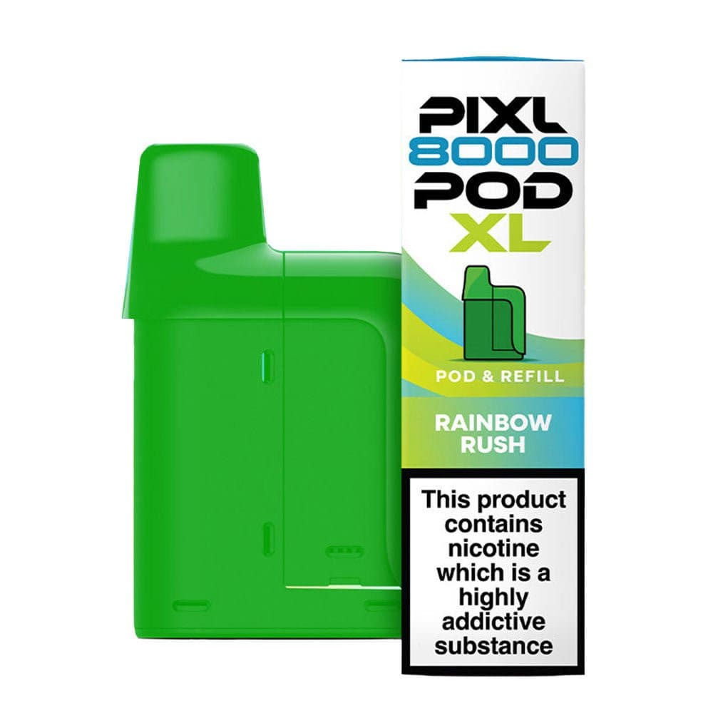  Rainbow Rush Pixl 8000 Prefilled Pod & Refill Pack
