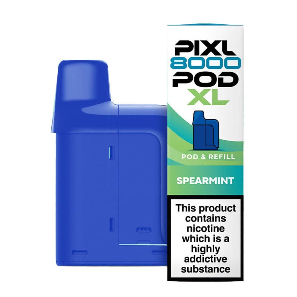  Spearmint Pixl 8000 Prefilled Pod & Refill Pack
