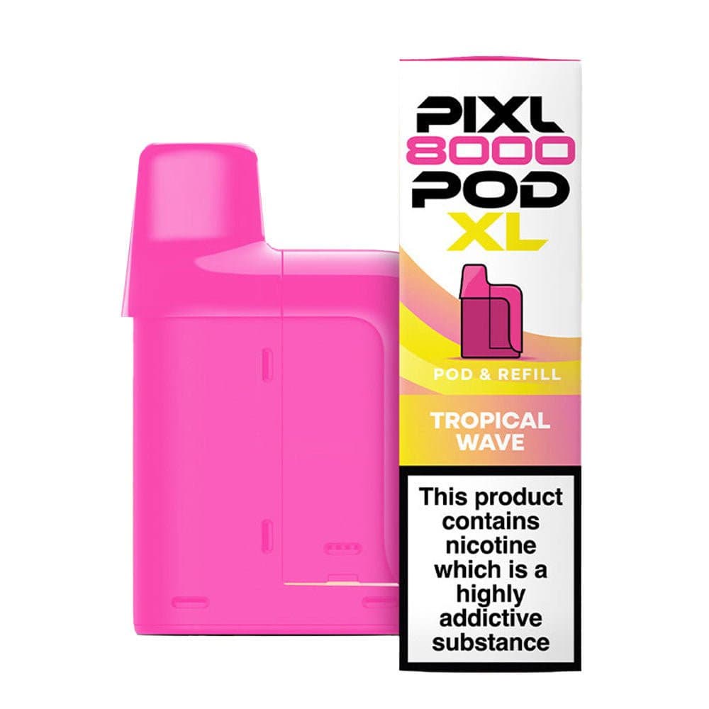  Tropical Wave Pixl 8000 Prefilled Pod & Refill Pack