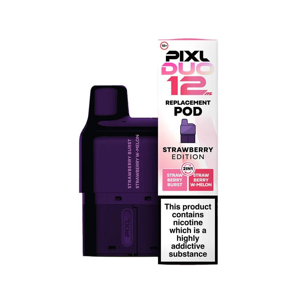  Strawberry Edition Pixl Duo 12 Prefilled Pods