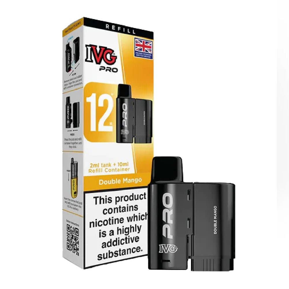  Double Mango 20mg IVG Pro 12 Prefilled Pod & Refill Container