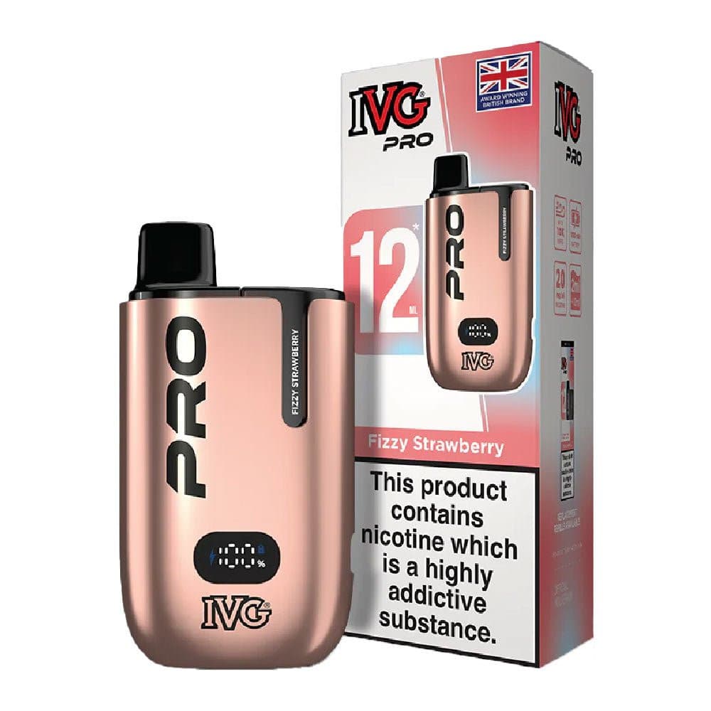  Fizzy Strawberry 20mg IVG Pro 12 Prefilled Pod Kit