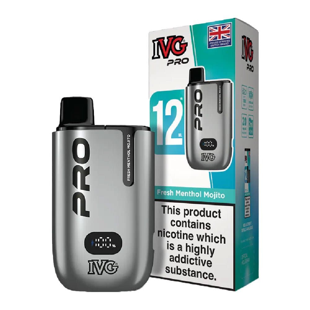  Fresh Menthol Mojito 20mg IVG Pro 12 Prefilled Pod Kit