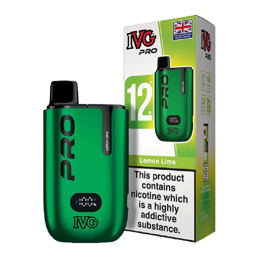  Lemon Lime 10mg IVG Pro 12 Prefilled Pod Kit