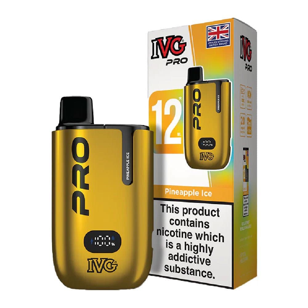  Pineapple Ice 20mg IVG Pro 12 Prefilled Pod Kit