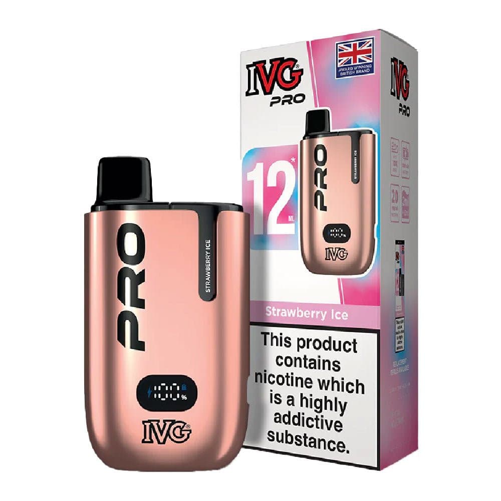 Strawberry Ice 20mg IVG Pro 12 Prefilled Pod Kit