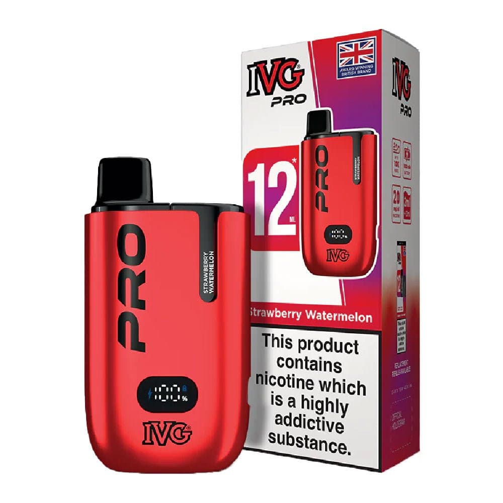  Strawberry Watermelon 20mg IVG Pro 12 Prefilled Pod Kit