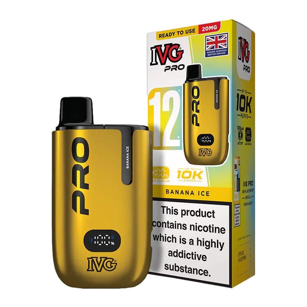  Banana Ice 20mg IVG Pro 12 Prefilled Pod Kit