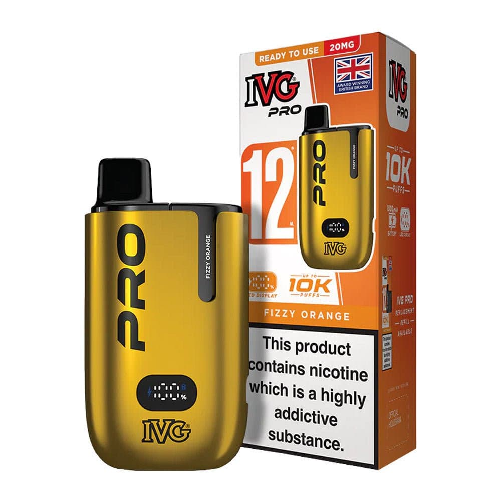  Fizzy Orange 20mg IVG Pro 12 Prefilled Pod Kit