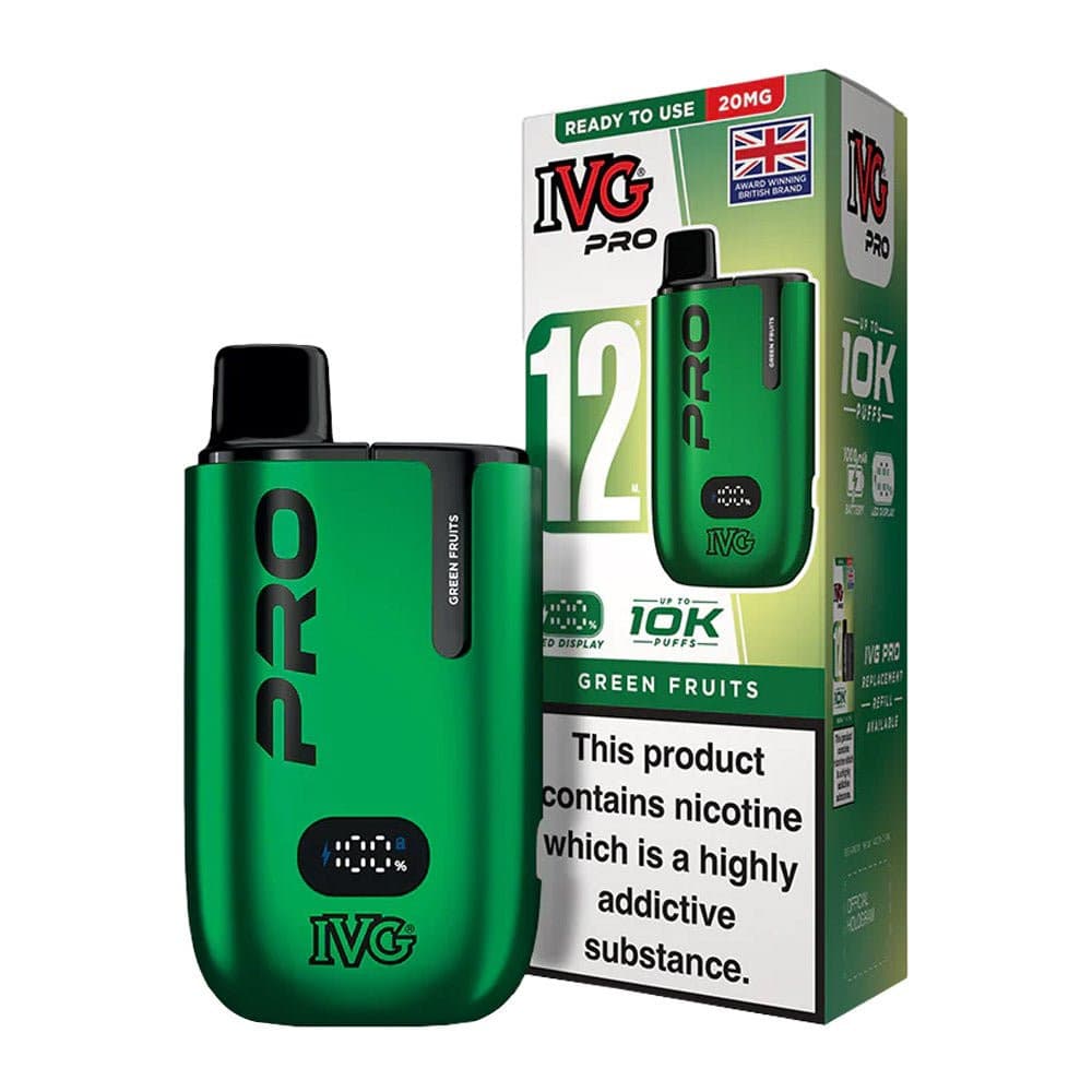  Green Fruits 20mg IVG Pro 12 Prefilled Pod Kit