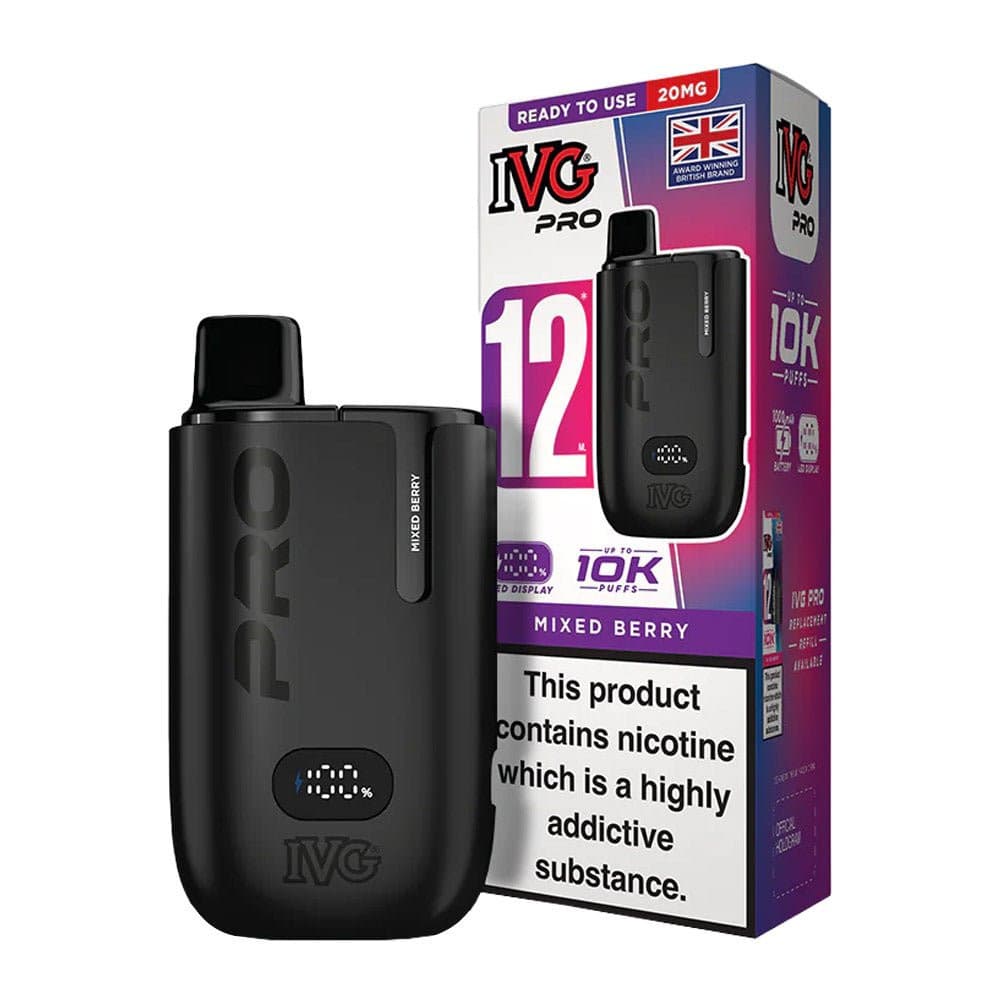  Mixed Berry 20mg IVG Pro 12 Prefilled Pod Kit