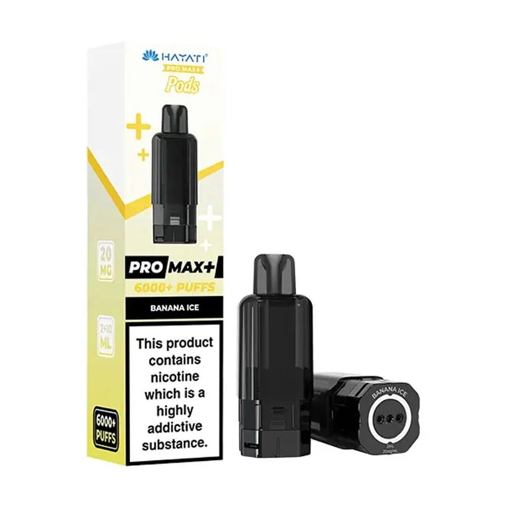  Banana Ice Hayati Pro Max+ 6K Prefilled Pods