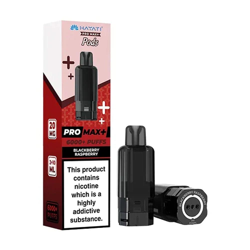  Blackberry Raspberry Hayati Pro Max+ 6K Prefilled Pods