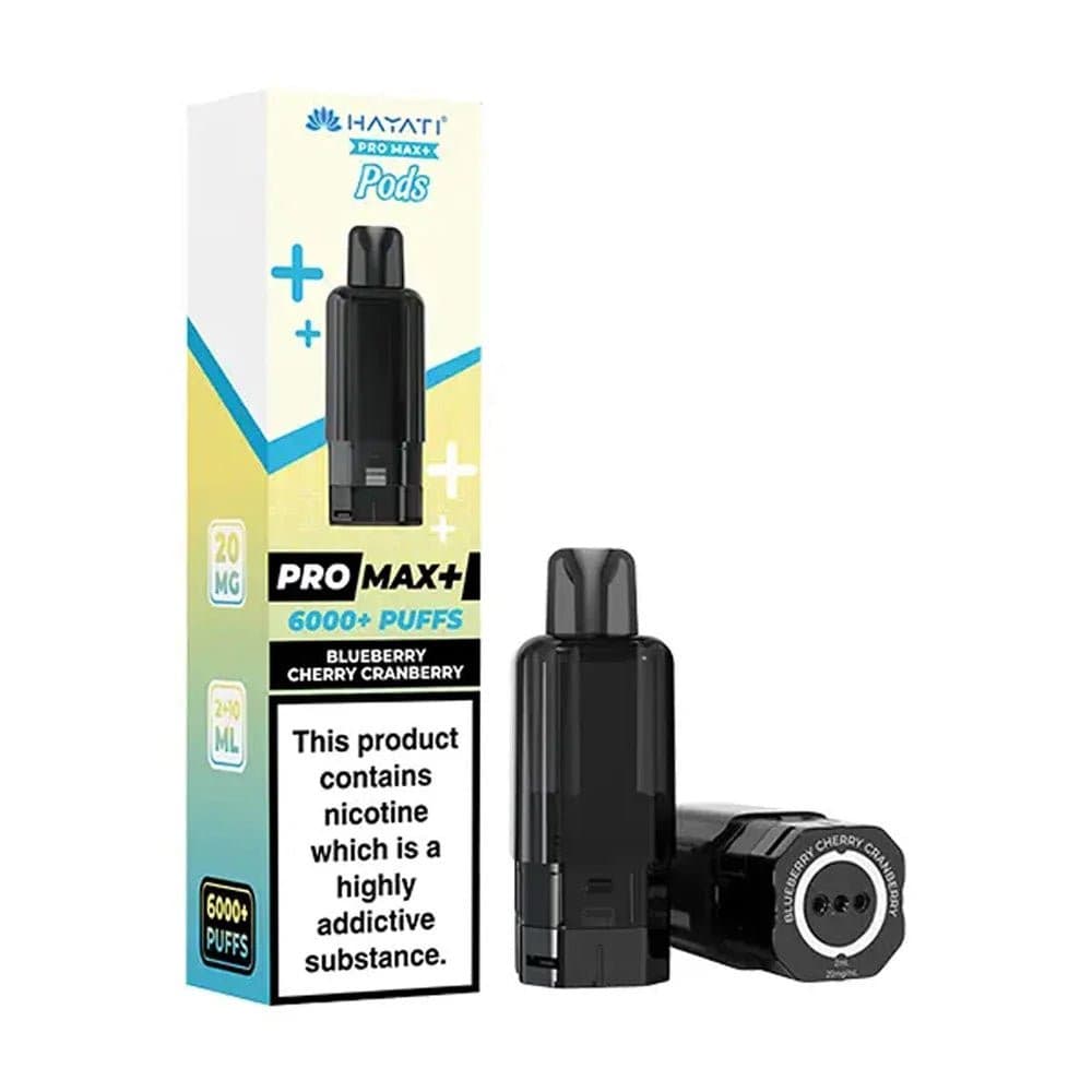  Blueberry Cherry Cranberry Hayati Pro Max+ 6K Prefilled Pods