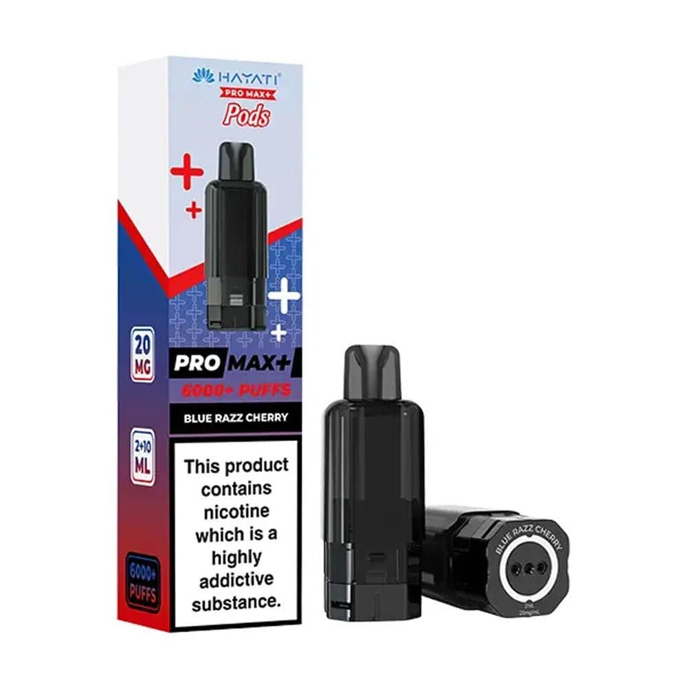  Blue Razz Cherry Hayati Pro Max+ 6K Prefilled Pods