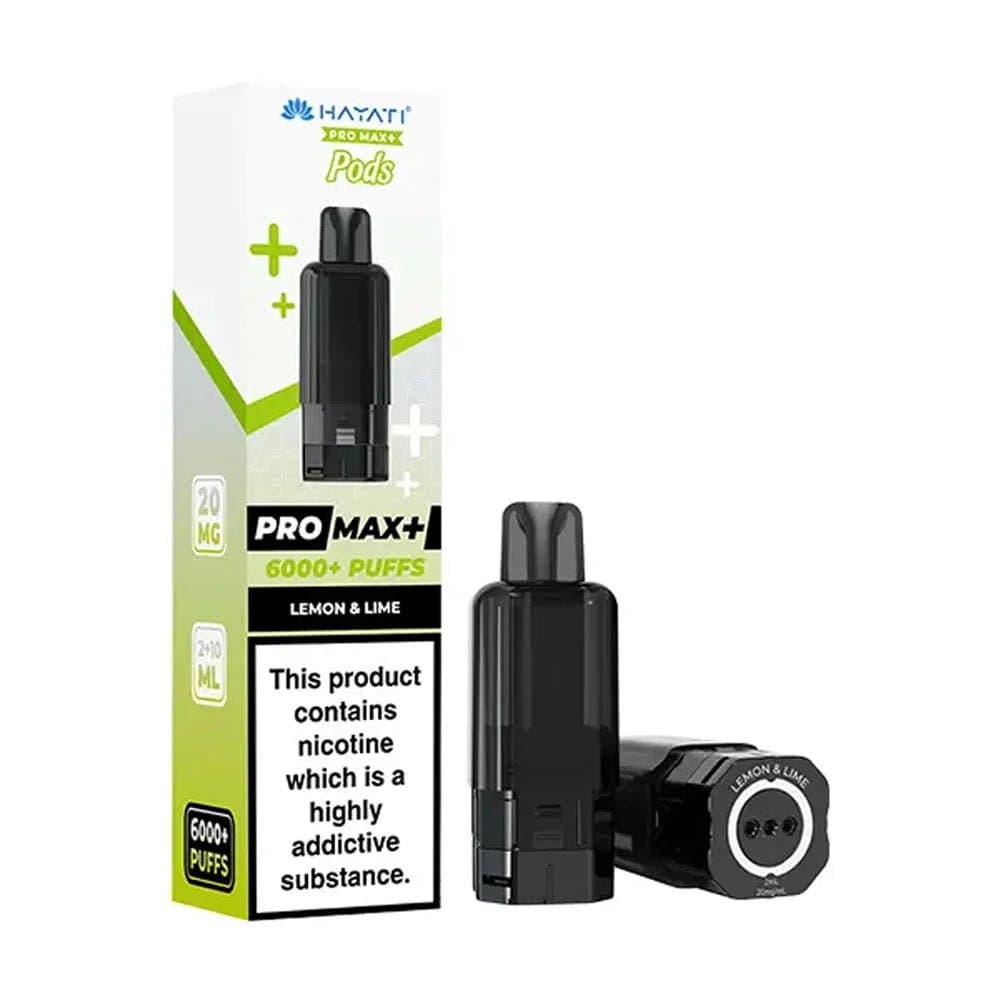  Lemon & Lime Hayati Pro Max+ 6K Prefilled Pods