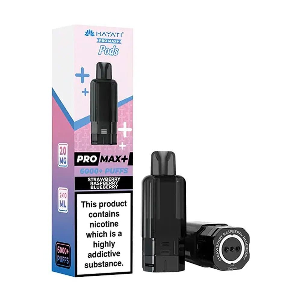  Strawberry Raspberry Blueberry Hayati Pro Max+ 6K Prefilled Pods