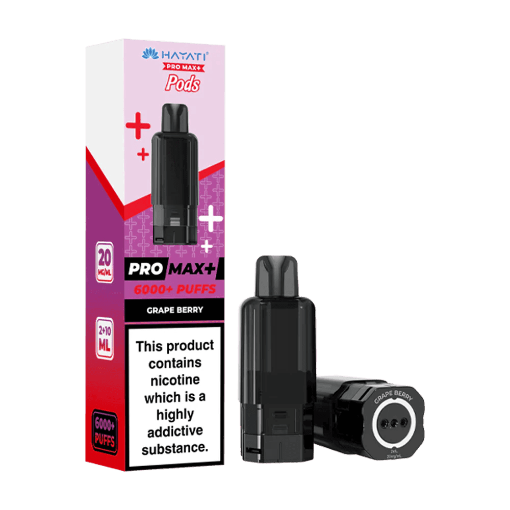  Grape Berry Hayati Pro Max+ 6K Prefilled Pods