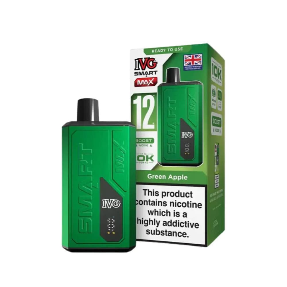  Grape Apple IVG Smart Max 10k Prefilled Pod Vape Kit