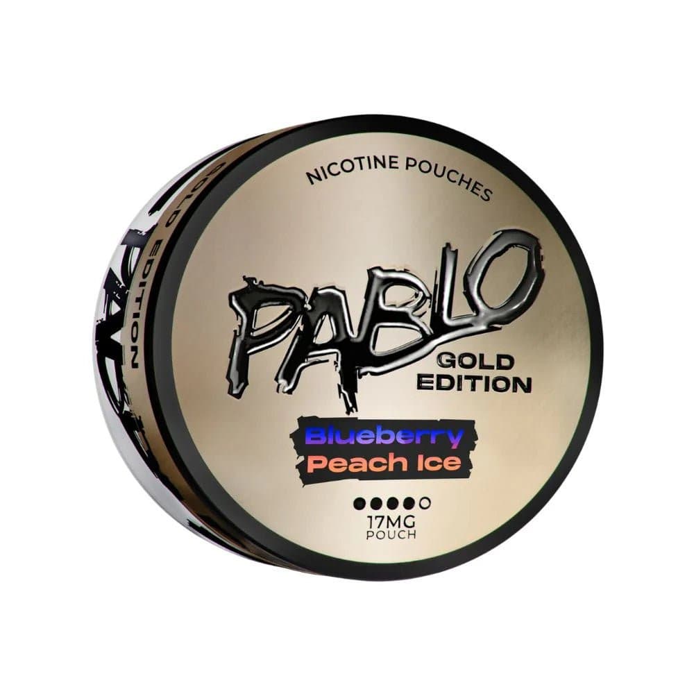  Blueberry Peach Ice Pablo Gold Edition Nicotine Pouches