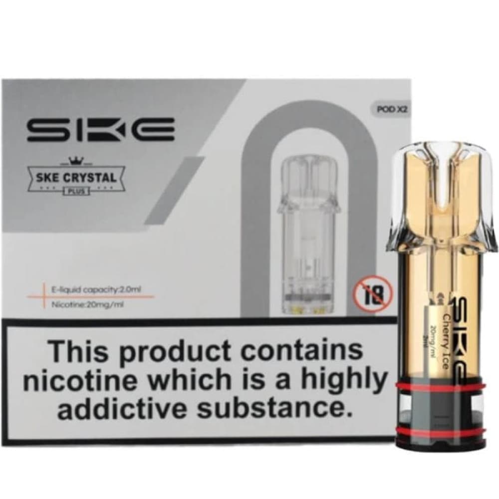  Cherry Ice Ske Crystal Plus Replacement Pods - Pack of 2
