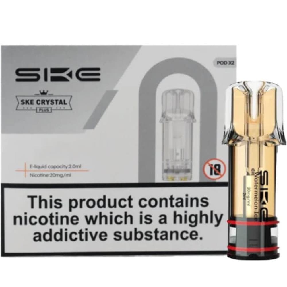  Watermelon Ice Ske Crystal Plus Replacement Pods - Pack of 2