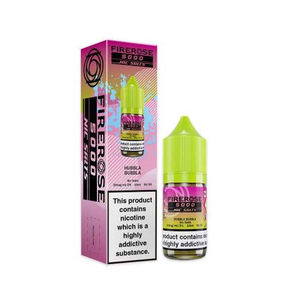  Hubbla Bubbla / 10mg Elux Firerose 5000 Nic Salts 10ml