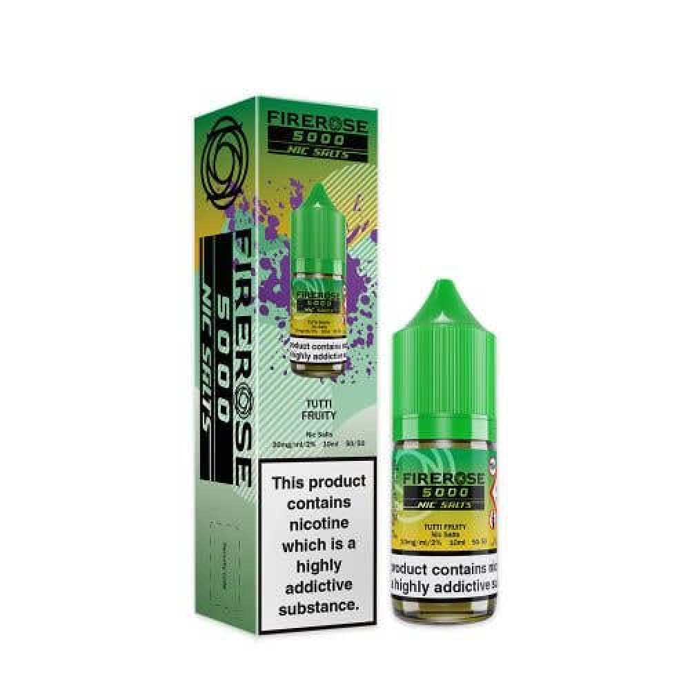  Tutti Fruity / 10mg Elux Firerose 5000 Nic Salts 10ml