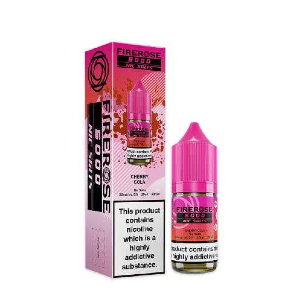  Cherry Cola / 10mg Elux Firerose 5000 Nic Salts 10ml