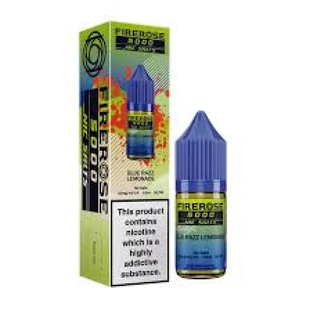  Blue Razz Lemonade / 10mg Elux Firerose 5000 Nic Salts 10ml