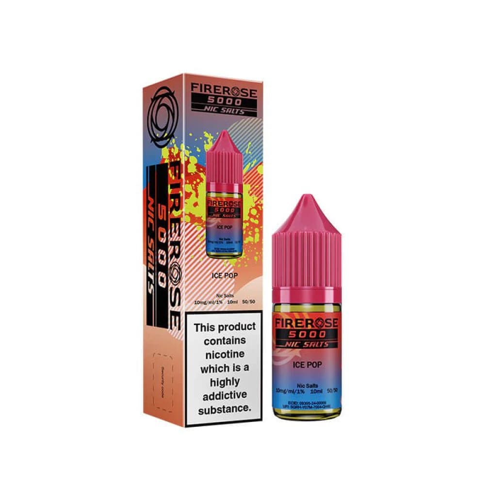  Ice Pop / 10mg Elux Firerose 5000 Nic Salts 10ml