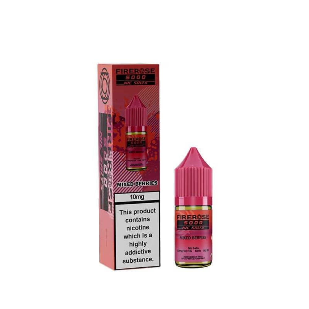  Mixed Berries / 10mg Elux Firerose 5000 Nic Salts 10ml